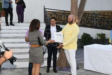 Acto de presentación de Héctor Suárez como candidato a la Alcaldía de Telde/TA.